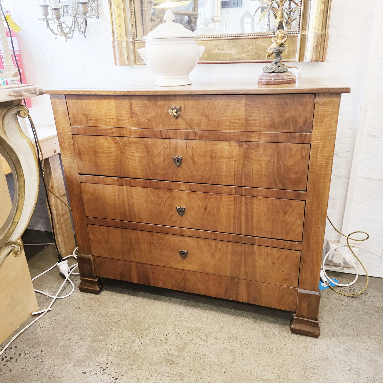 A Biedermeier Chest of Drawers